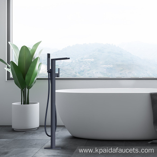 Kaiping American style floorstand bathtub faucet